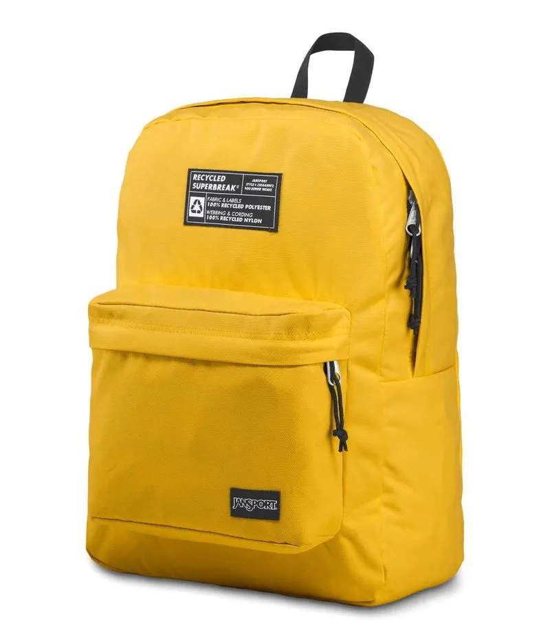 Morral JanSport Recycled Superbreak Amarillo Yellow Card