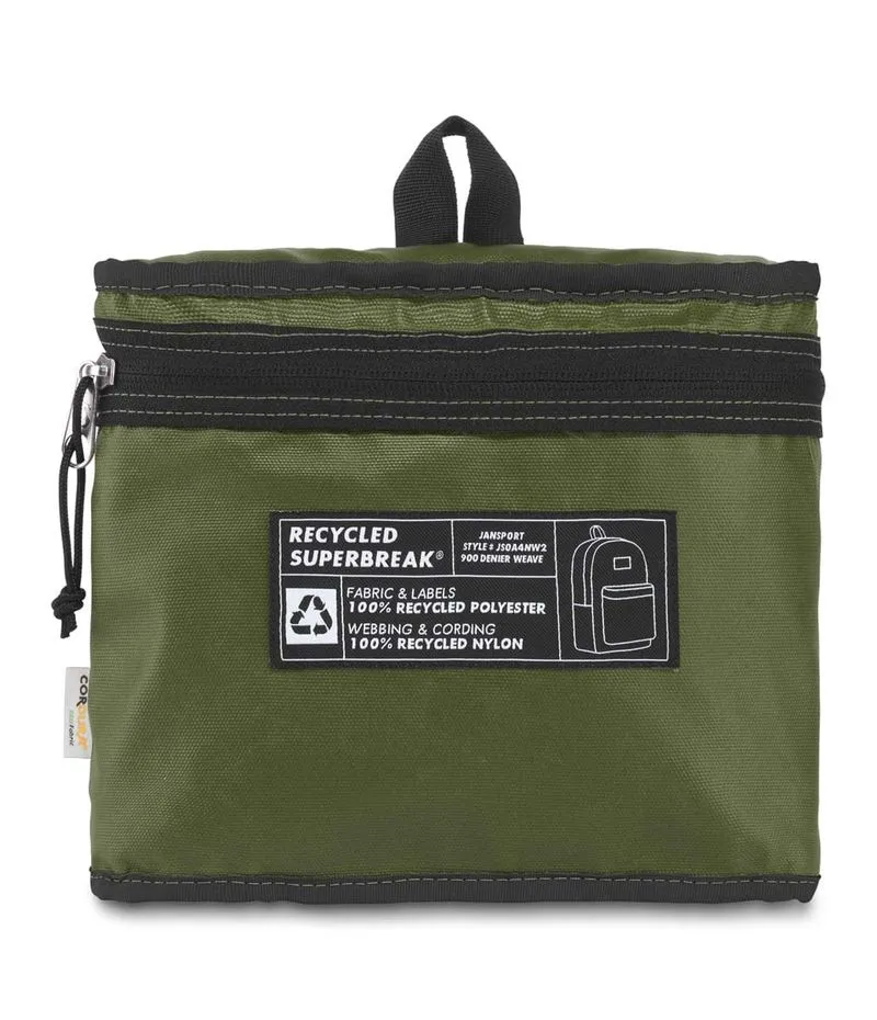 Morral JanSport Recycled Superbreak Verde New Olive