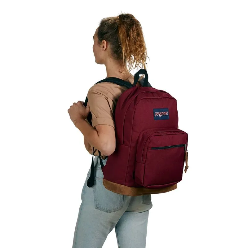 Morral JanSport Right Pack Rojo Russet Red