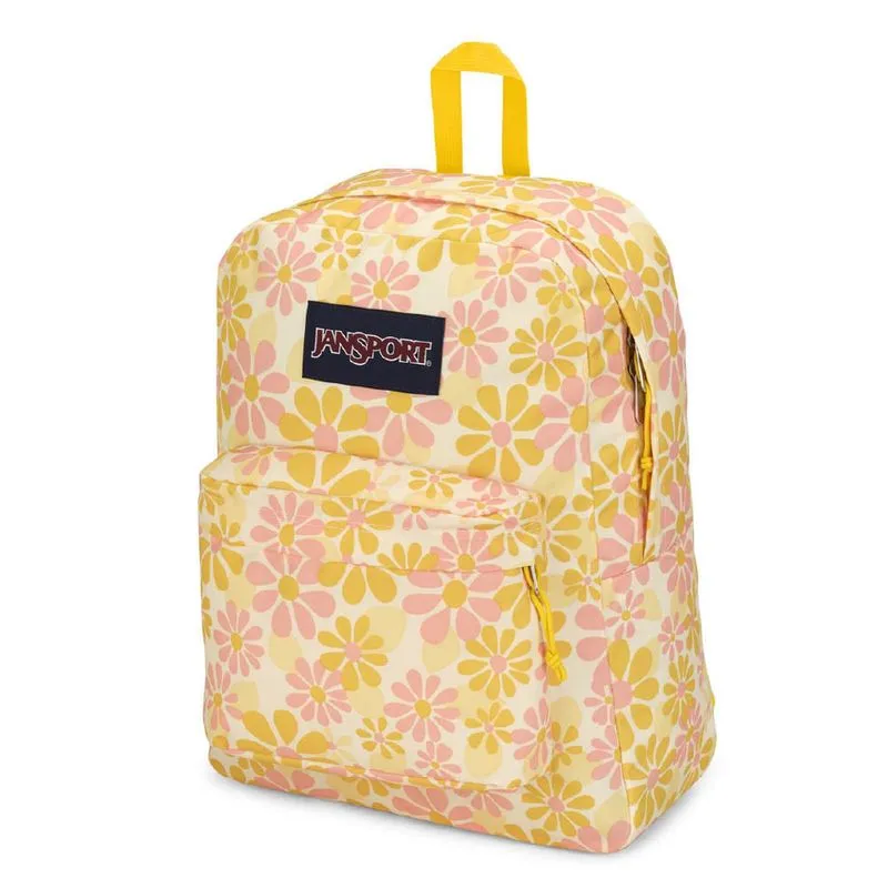 Morral JanSport Superbreak Plus Amarillo Skip Daisy Yellow