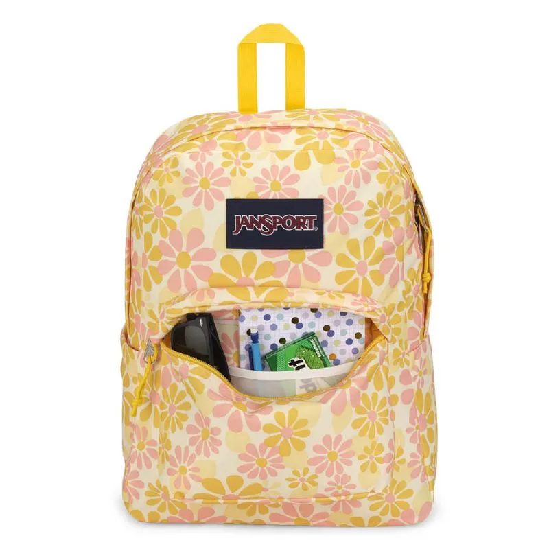 Morral JanSport Superbreak Plus Amarillo Skip Daisy Yellow