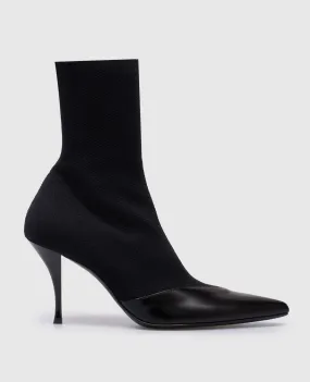 NEOUS Black combined ankle boots