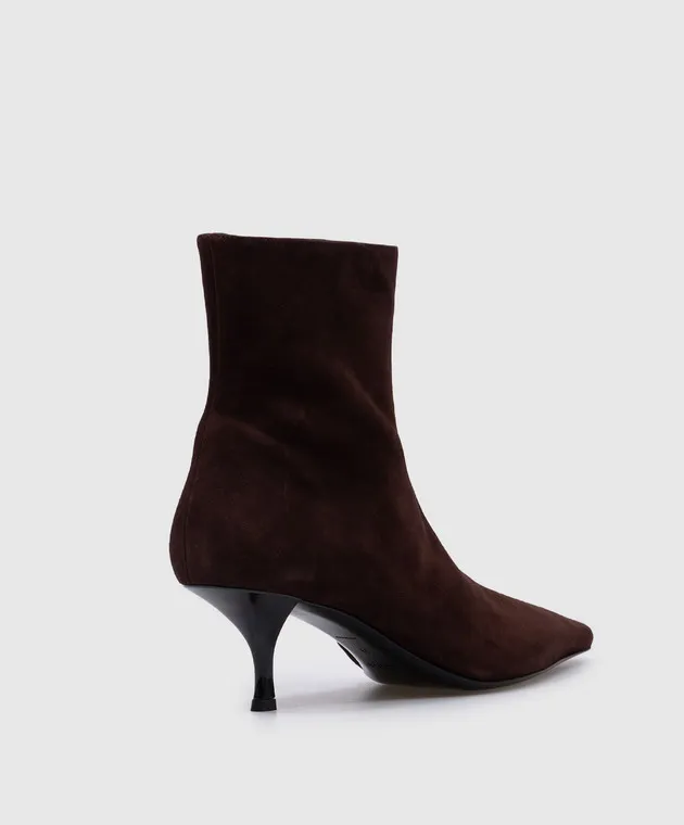 NEOUS Brown suede ankle boots