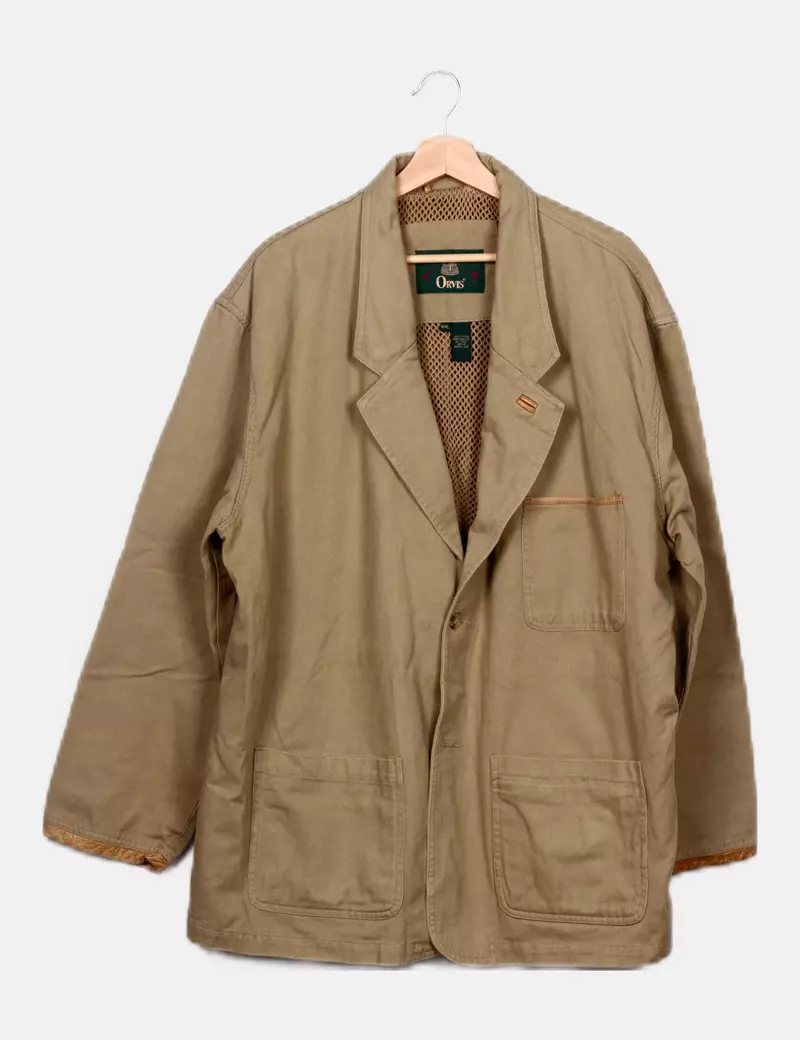 Orvis Chaqueta beige casual