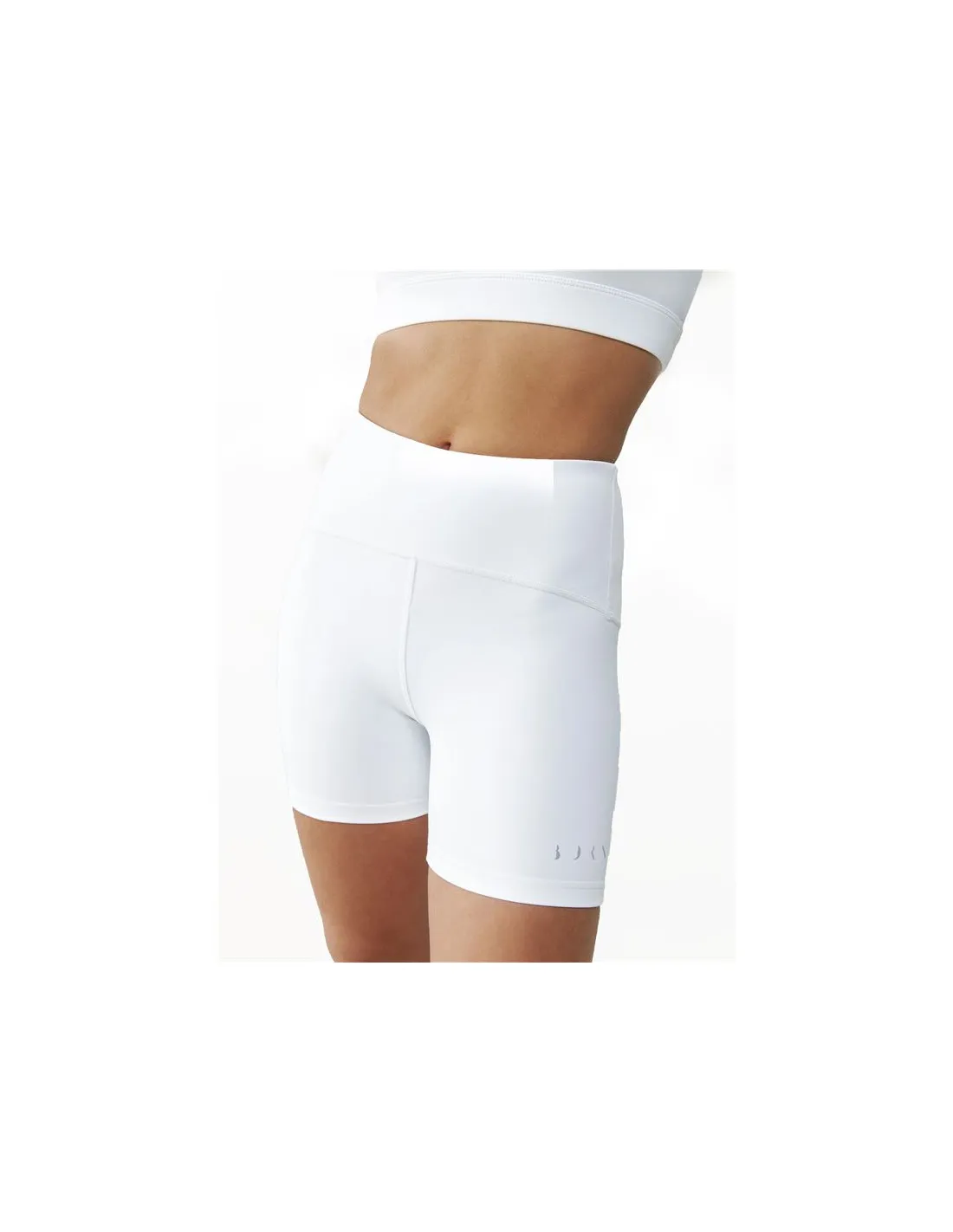 Pantalones cortos Born Living Yoga Colette Blanco Mujer