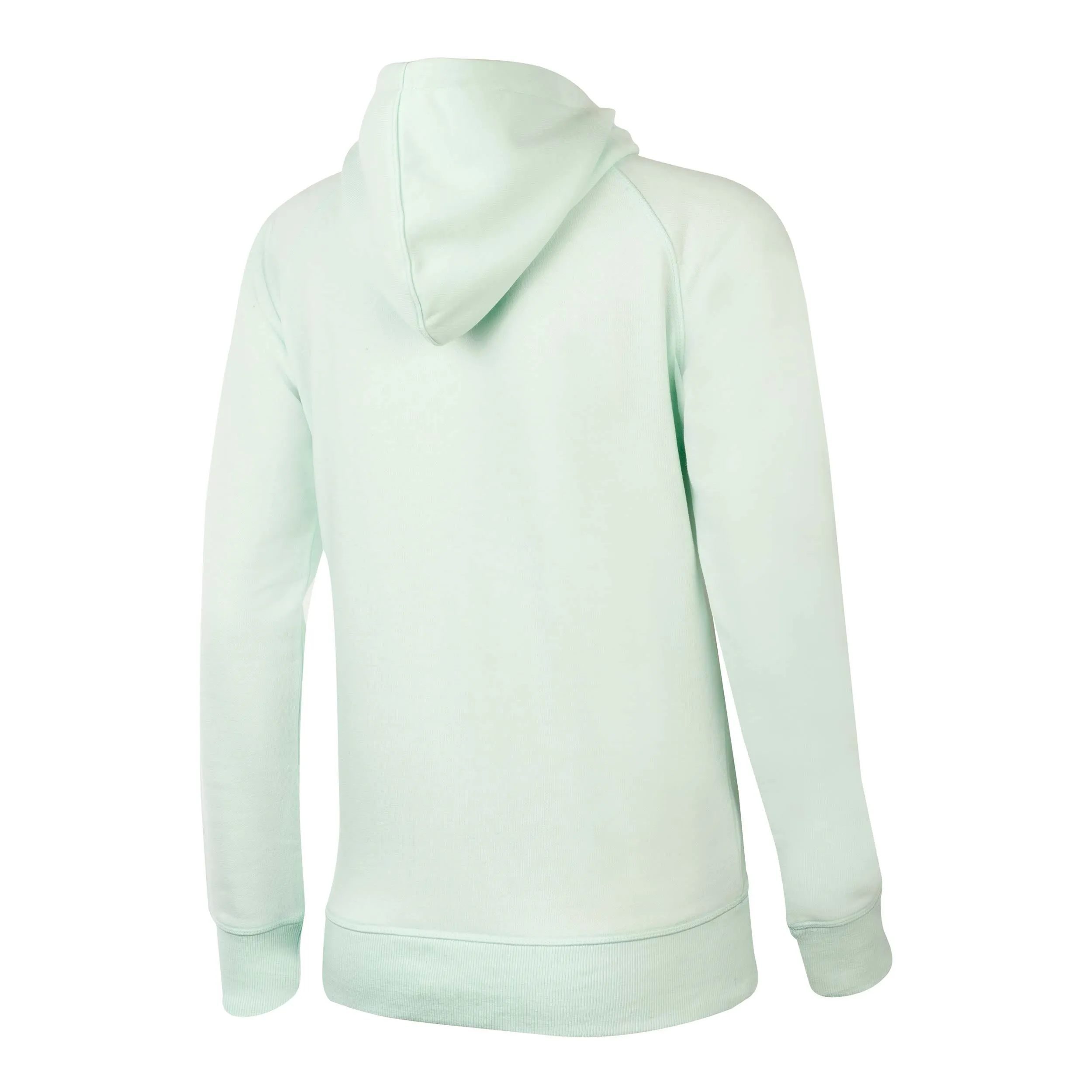 Polerón Mujer New Balance Hoodie Logo Verde Agua