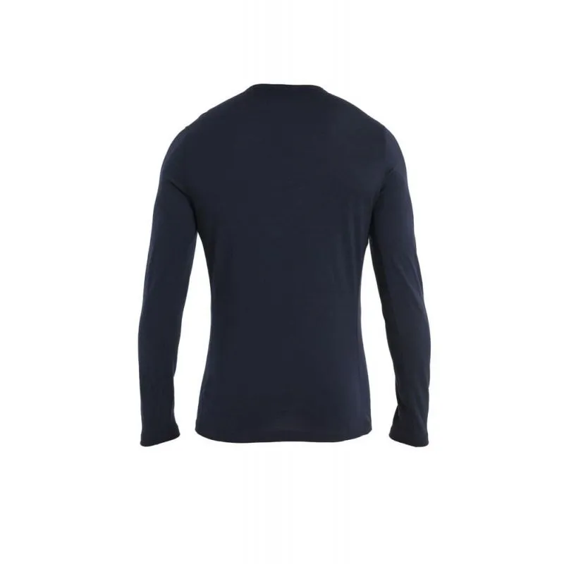 Ropa interior técnica de hombre Icebreaker Merino 200 Oasis LS Crewe (Midnight Navy)