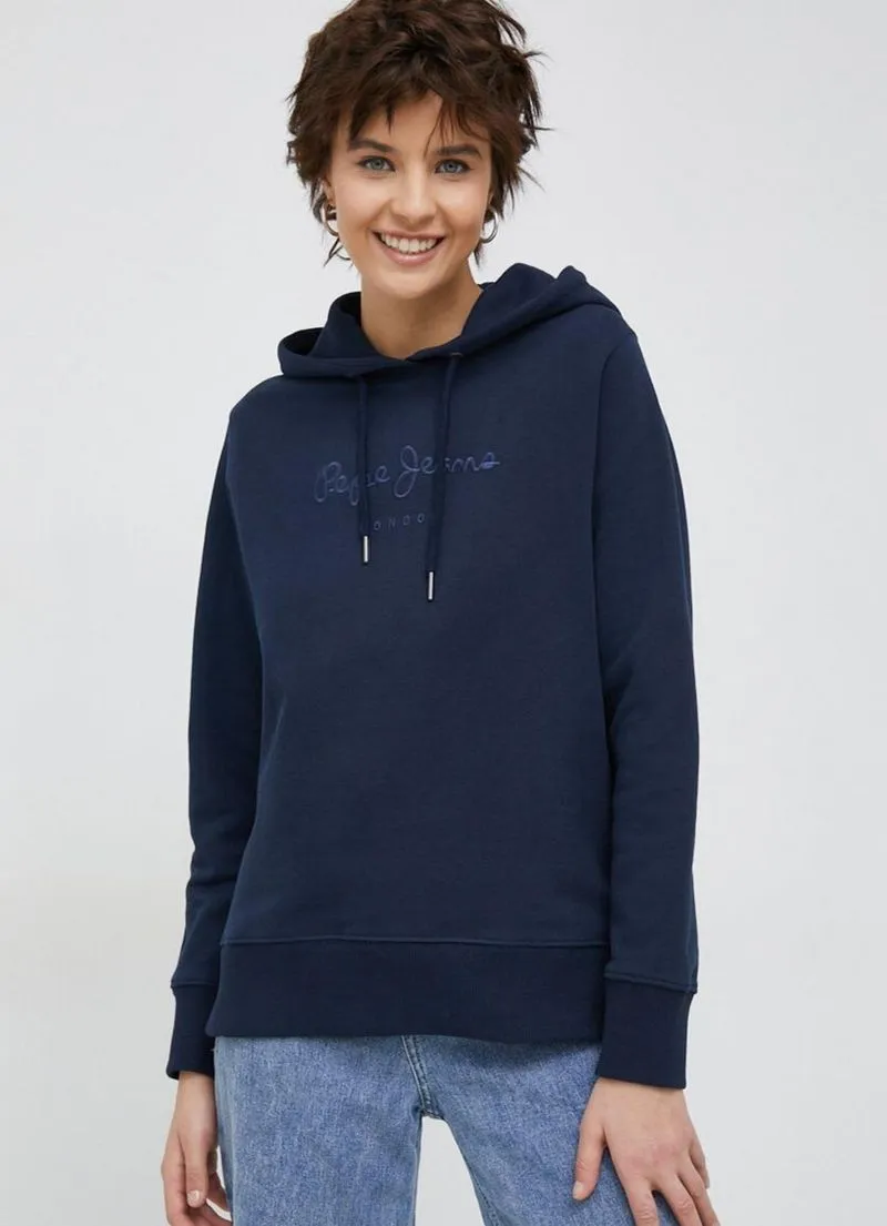 sacos Pepe Jeans para Mujer WHITNEY HOODIE Dulwich blue