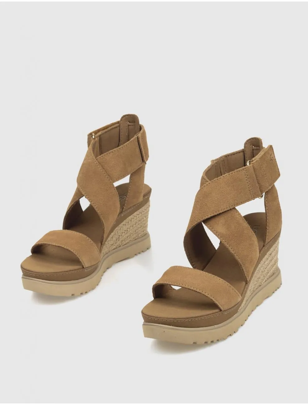 Sandalia Ugg Ileana Ankle Cuero