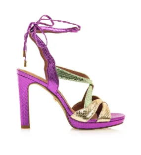 Sandalias 68367 morado -Altura tacón 11cm-