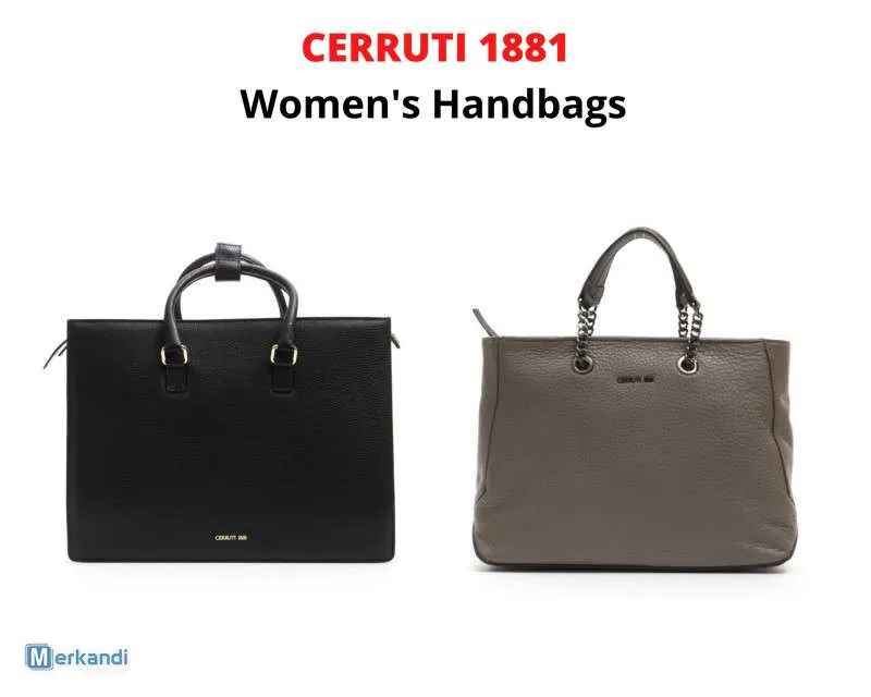 STOCK BOLSOS DE MANO MUJER CERRUTI 1881