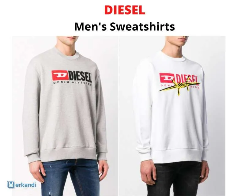 STOCK SUDADERAS HOMBRE DIESEL