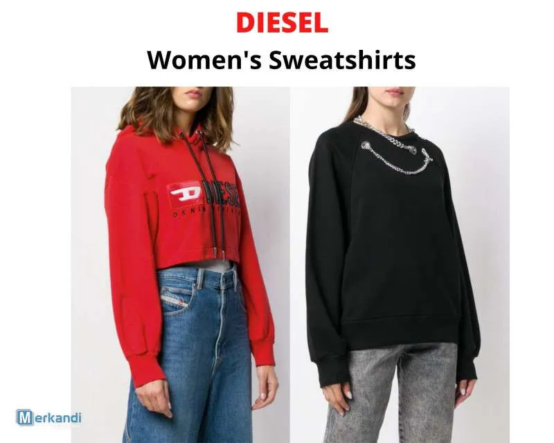 STOCK SUDADERAS MUJER DIESEL