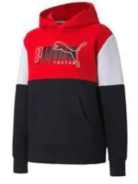 Sudade  Junior Puma Alpha Hoddie Rojo