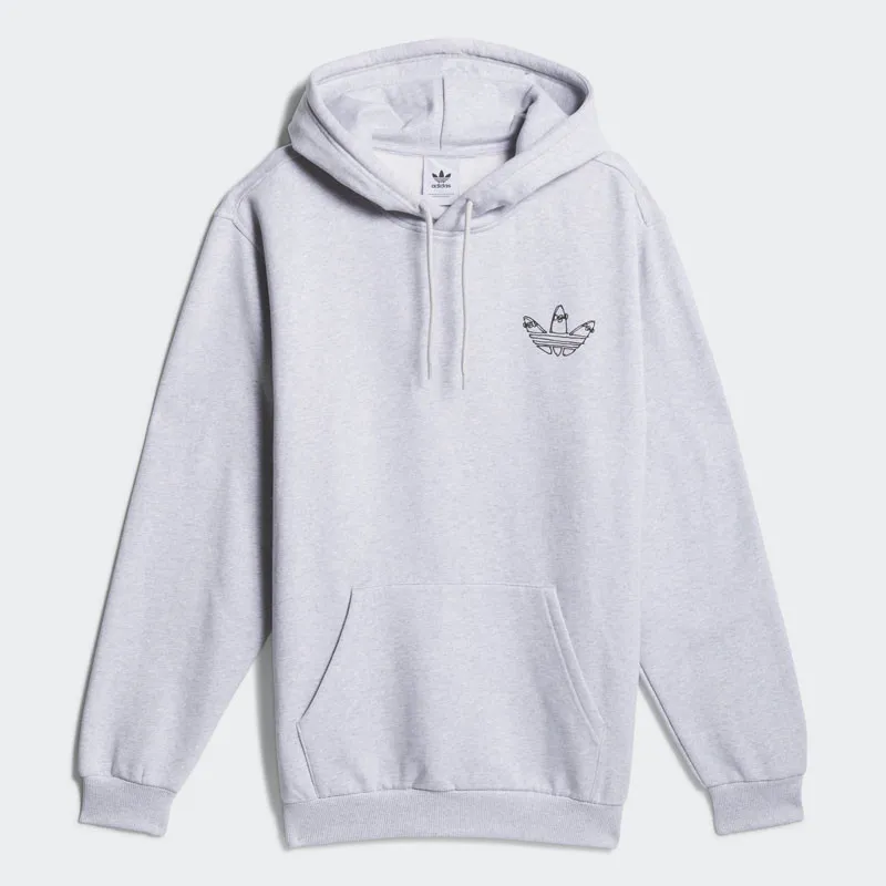 Sudadera Adidas: Hjones Hoodie (Lgreyh Black)