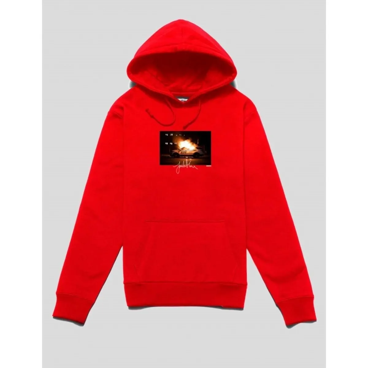 SUDADERA  BLM BY JEENAH MOON HOODIE RED