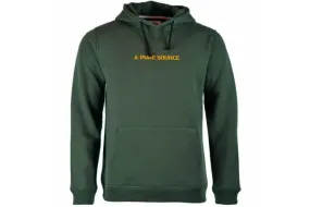 Sudadera Bolt Waves Hoodie Verde con capucha