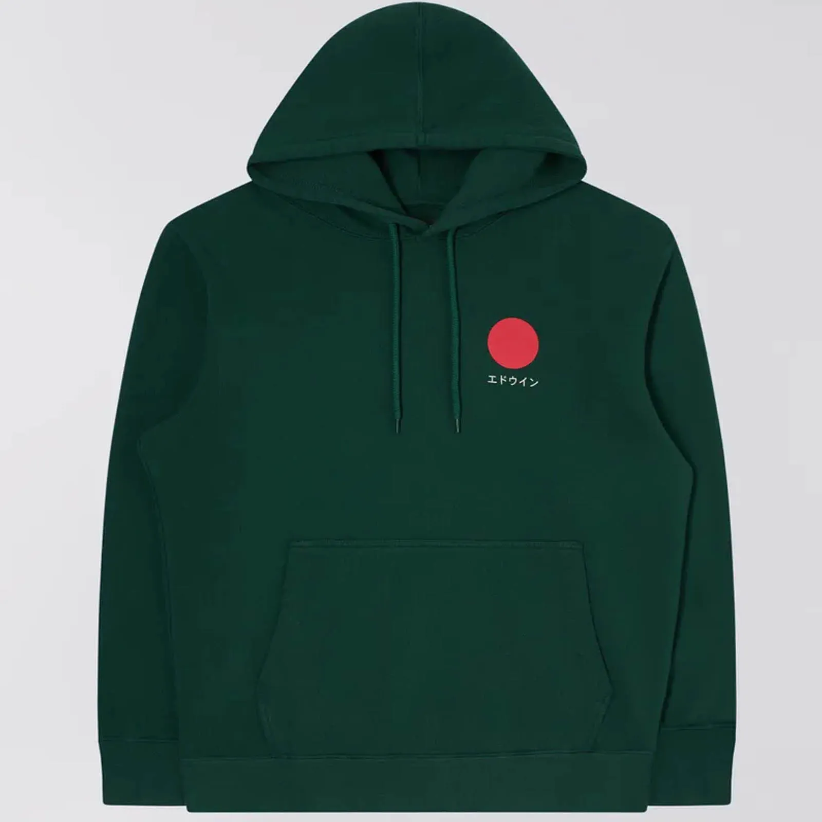 Sudadera Edwin Japanese Sun Hoodie Pine Verde