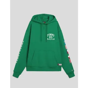 SUDADERA  INTERNATIONAL GAMES 1985 HOODIE L30 GREEN