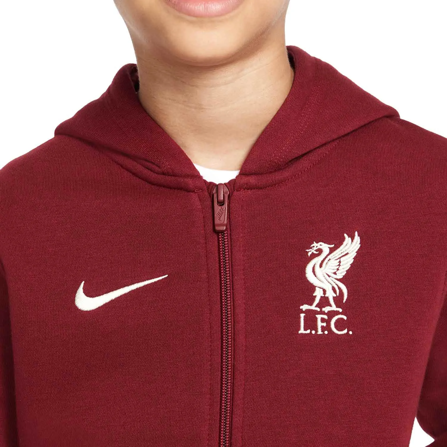 Sudadera Nike Liverpool niño Hoodie Club