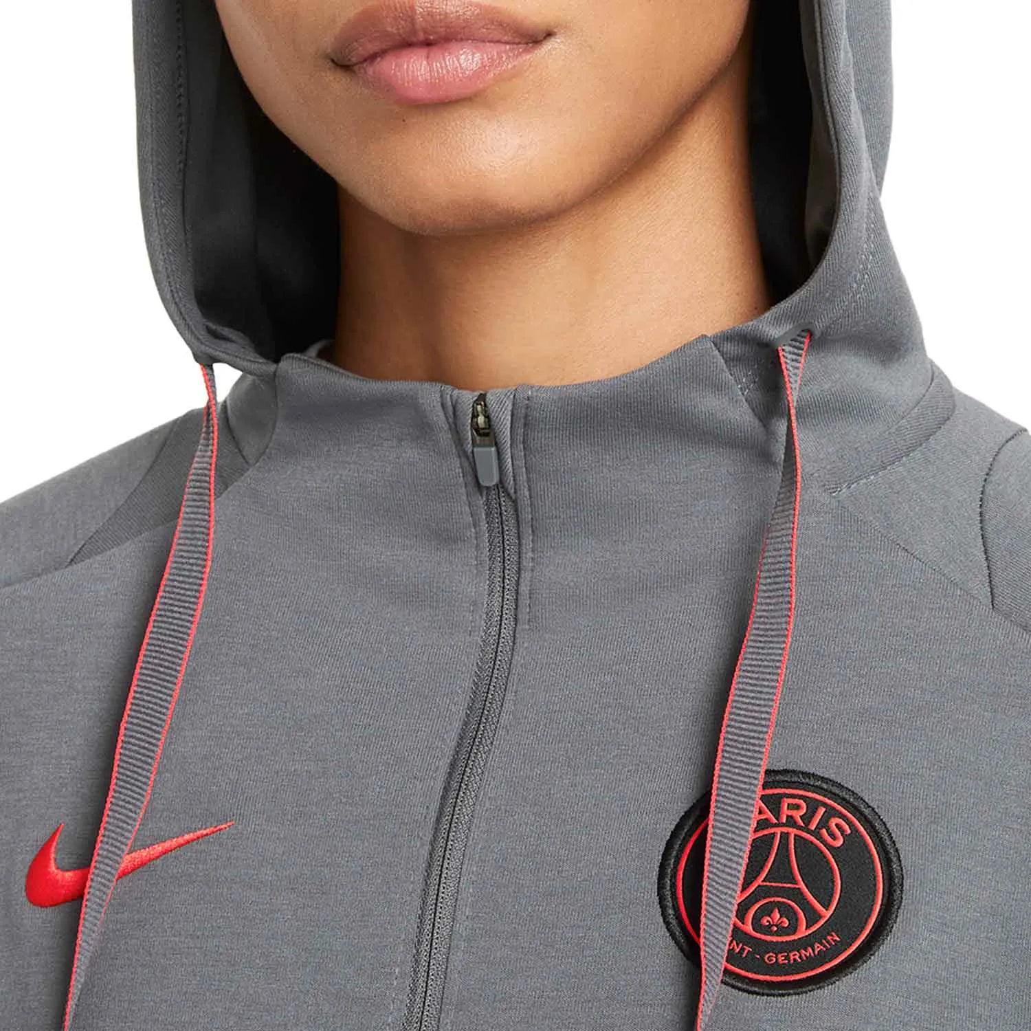 Sudadera Nike PSG mujer Travel Hoodie UCL