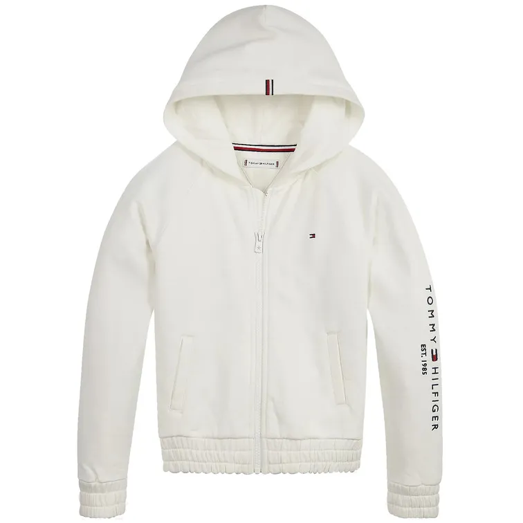 SUDADERA NIÑA  TH ESSENTIAL ZIP THROUGH HOODIE