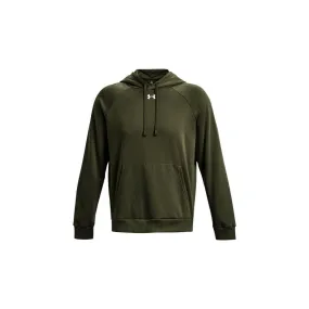 Sudadera Rival Fleece Hoodie Hombre Marine OD Green/White