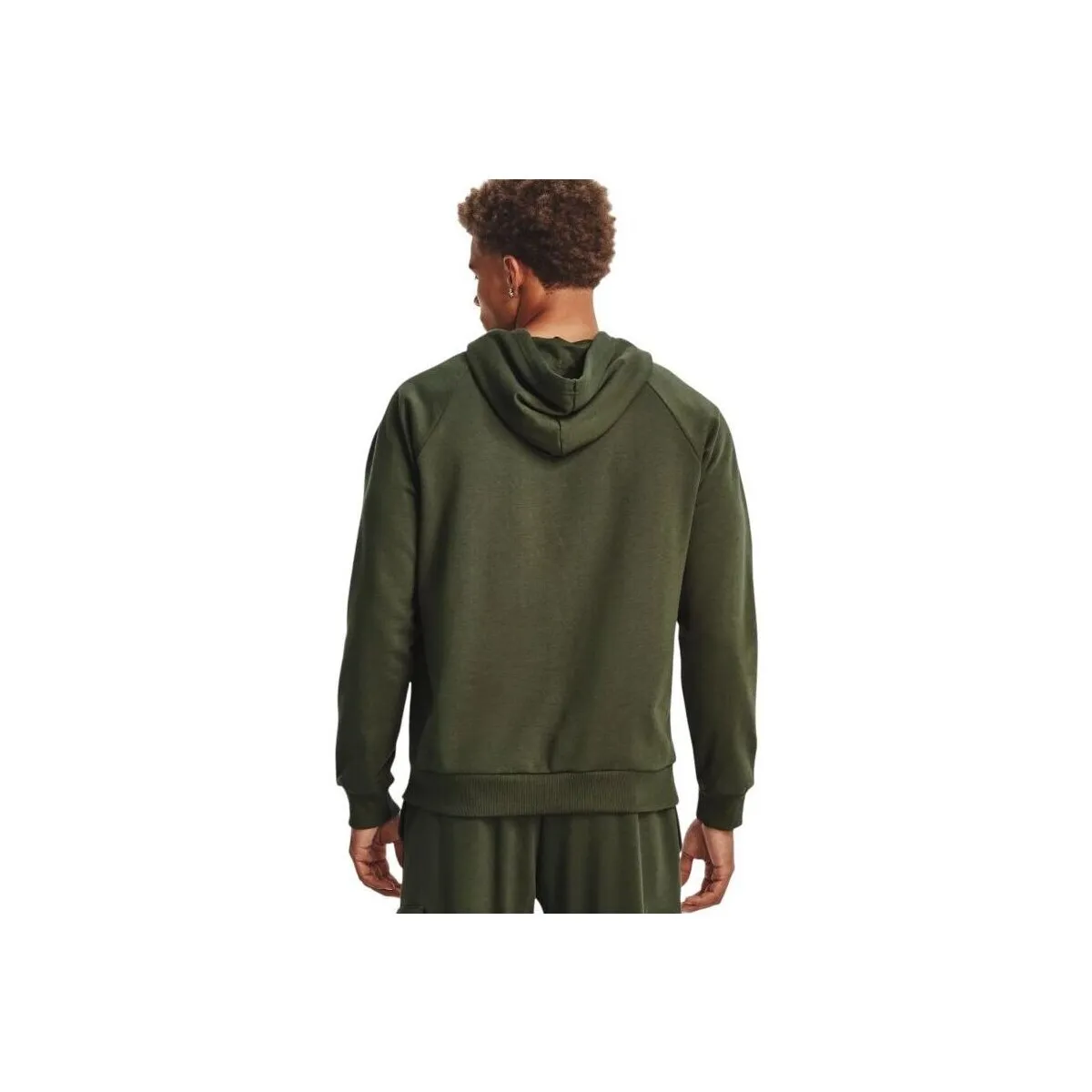 Sudadera Rival Fleece Hoodie Hombre Marine OD Green/White