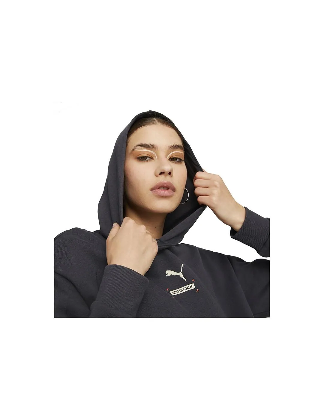 Sudaderas Mujer Puma Better Negra