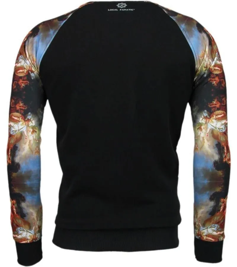 Sudaderas - Mythologie Arm Motive Sudaderas hombre - Negro