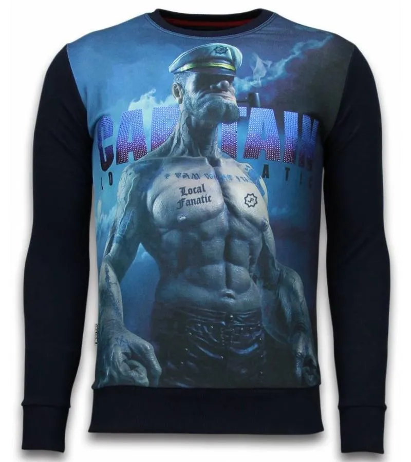 Sudaderas - The Sailor Man Sudaderas hombre - Negro