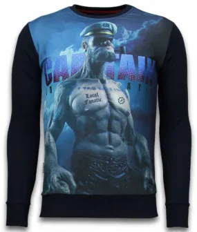 Sudaderas - The Sailor Man Sudaderas hombre - Negro