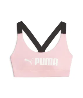 Sujetador deportivo de Fitness Puma Mid Impact Puma Fit Mujer