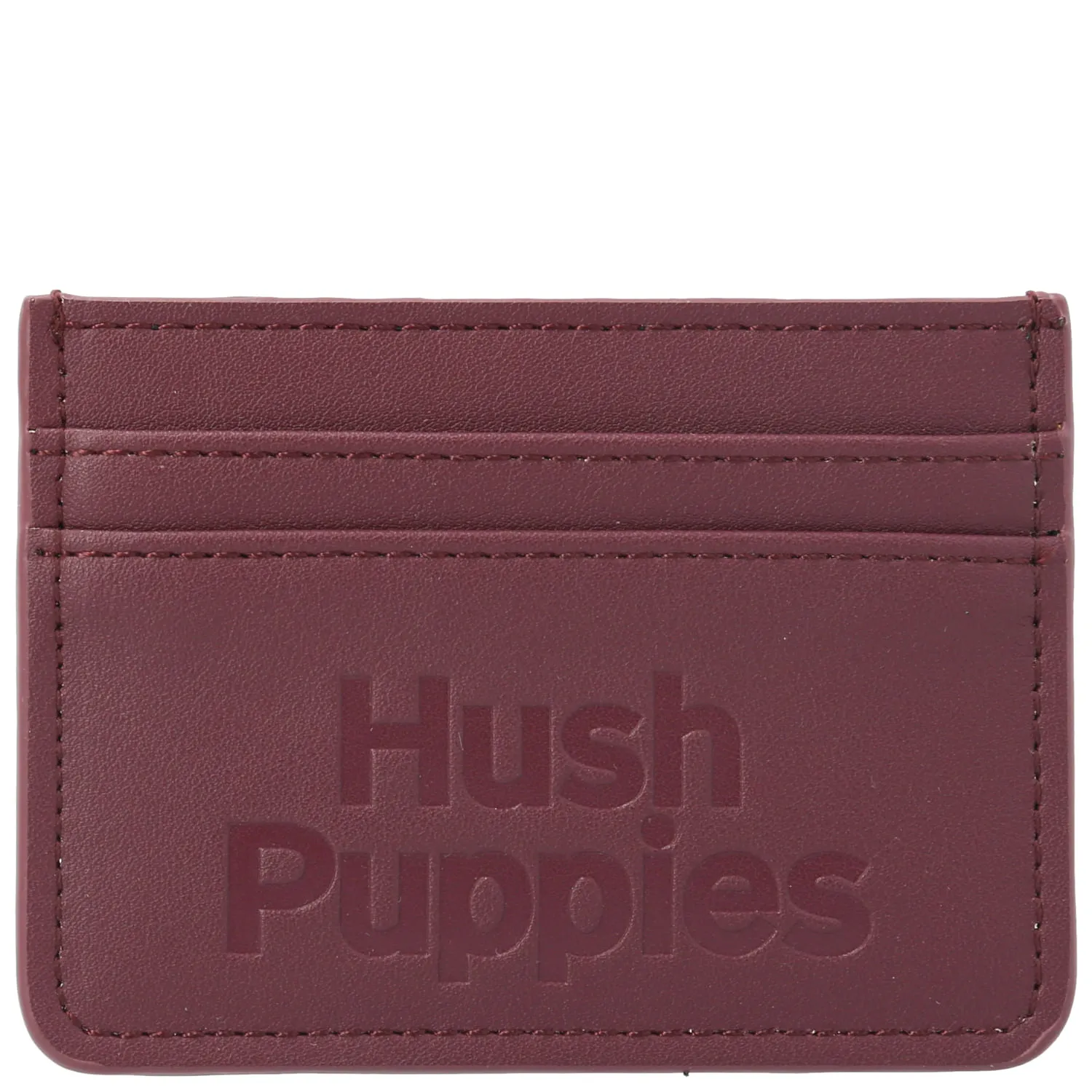 Tarjetero Ecocuero Mujer Hunt Cardholder Rojo Hush Puppies