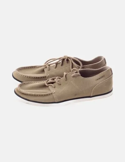 Tribord Náutico beige cordones