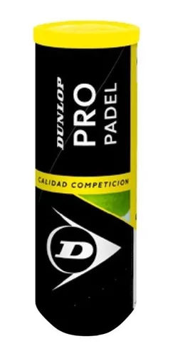 Tubo Pelotas Paddle Dunlop Pro X3 Empo2000