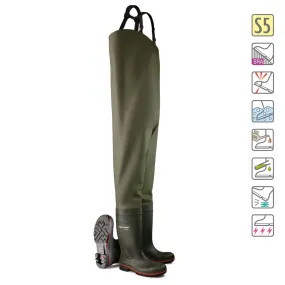 Vadeador Dunlop Acifort Chest Wader verde