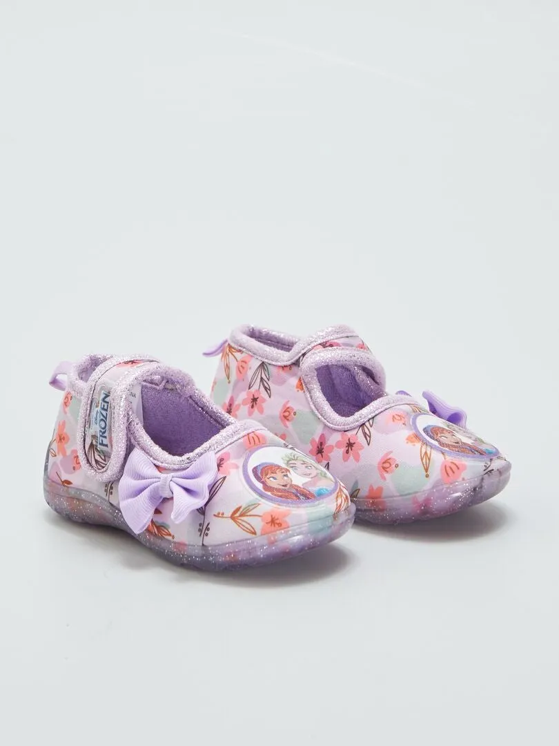 Zapatillas de casa 'Frozen' - ROSA