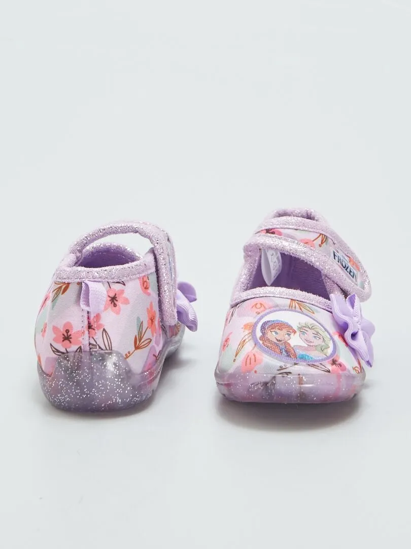 Zapatillas de casa 'Frozen' - ROSA