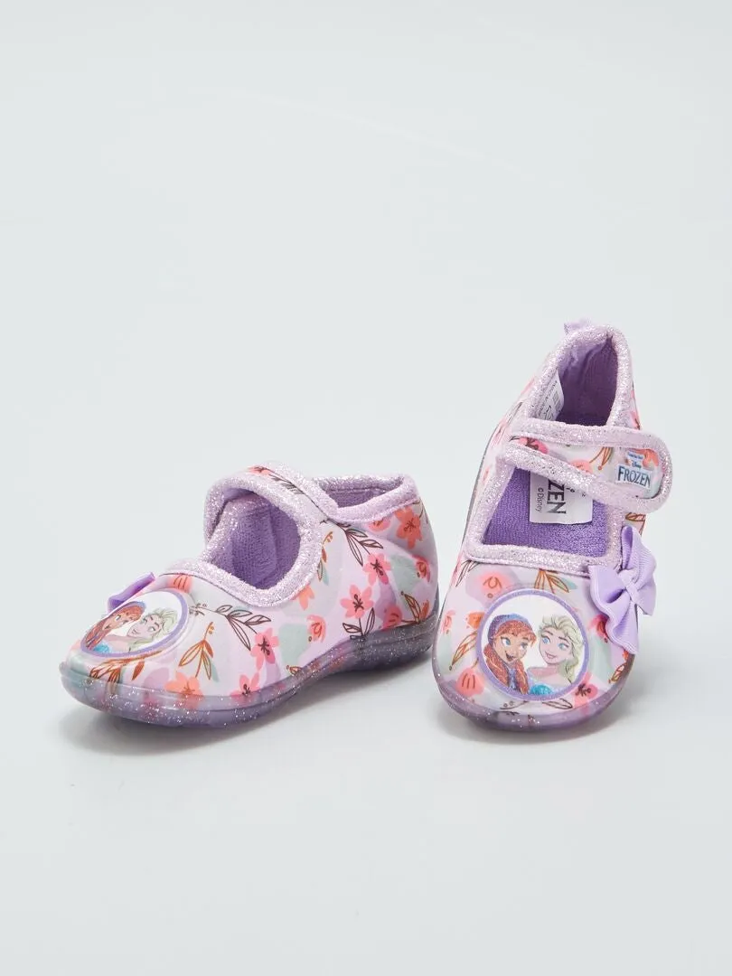 Zapatillas de casa 'Frozen' - ROSA