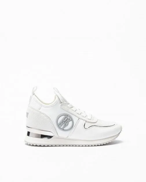 zapatillas de cuña Dkny Sabatini Blanco