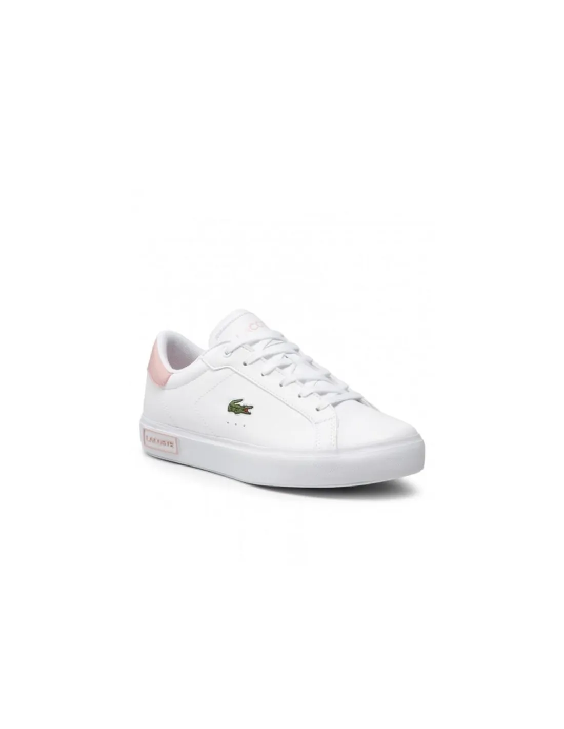 Zapatillas Lacoste Powercourt blanco Infantil