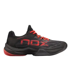 Zapatillas Nox de padel AT10 Lux Negro Rojo