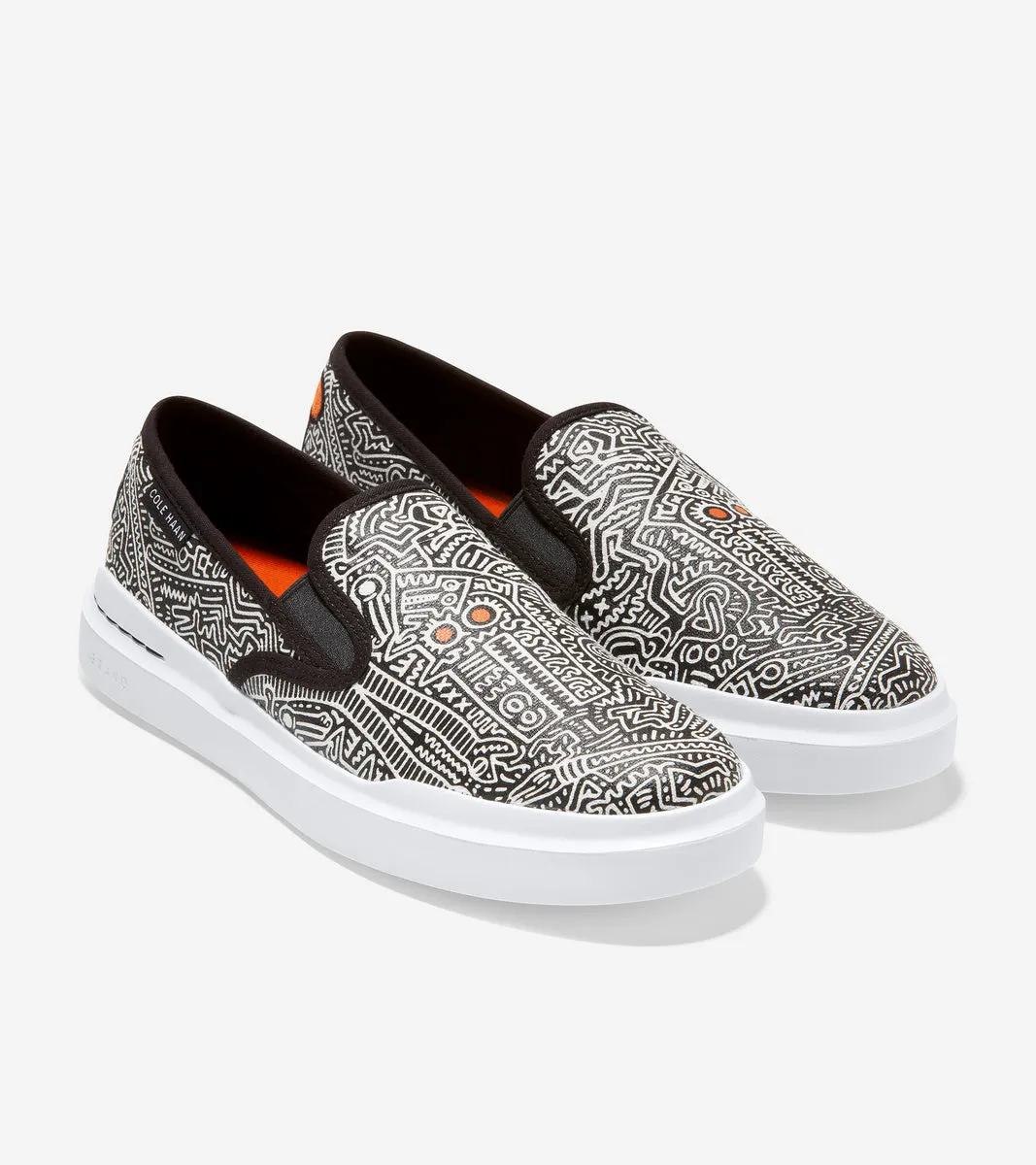 Zapatillas sin Cordones Cole Haan x Keith Haring de Hombre | GrandPrø Rally Slip-On Sneaker