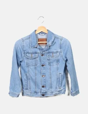 Zara Chaqueta denim azul