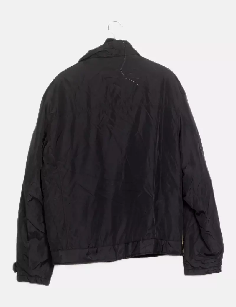 Zara Chaqueta negra casul